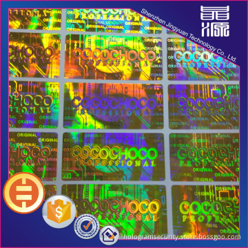 Good Price Laser 3D Security Label Seal
